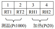 本安型熱式氣體流量計接線端子圖